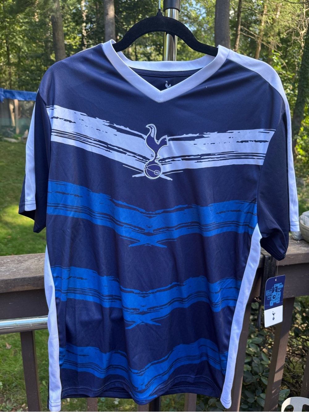 Tottenham Hotspur Navy & Royal Blue Short Sleeve Jersey